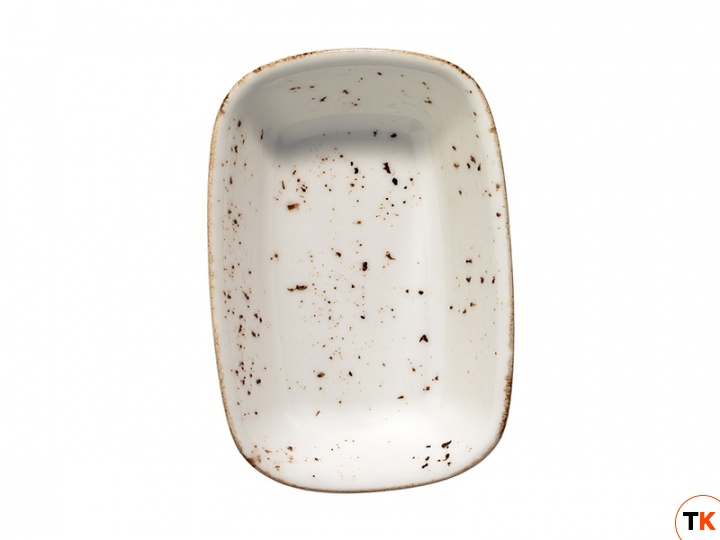 Столовая посуда из фарфора Bonna Grain блюдо прямоугольное GRM 17 DKY (17см)