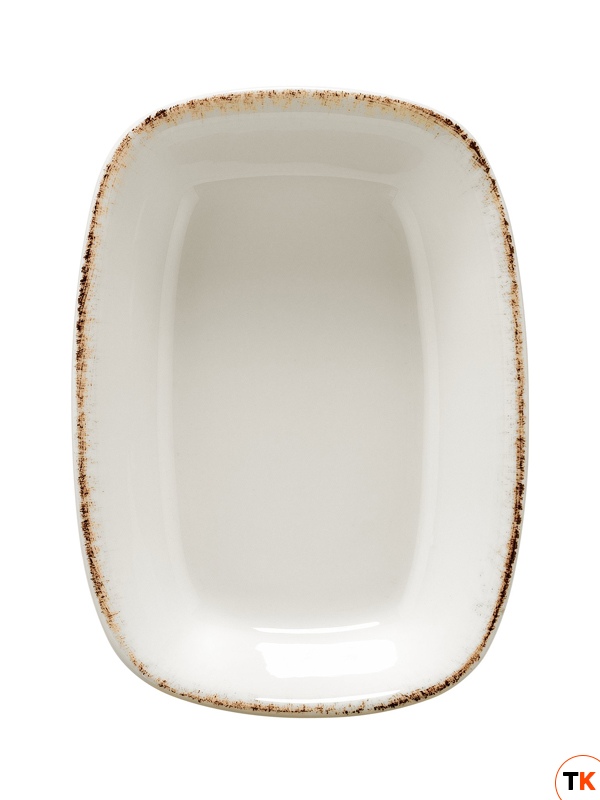 Столовая посуда из фарфора Bonna блюдо прямоугольное Retro E100GRM17DKY (17 см)