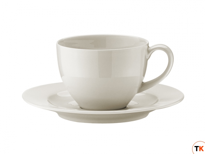 Столовая посуда из фарфора Bonna чашка чайная с блюдцем Gourmet RIT01CFT (230 мл)