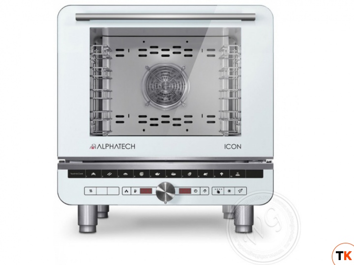 Печь Alphatech конвекционная электрическая ICET023, рама IGP443, душ ICLD