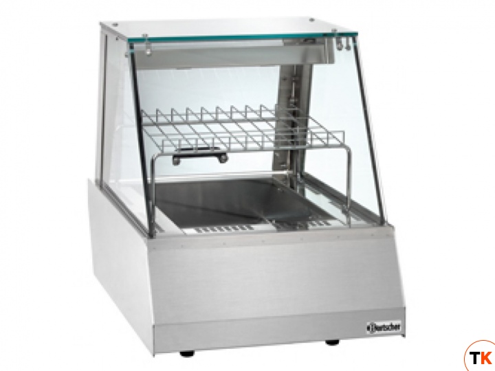 Витрина BARTSCHER тепловая 1/1 GN 306050 с прямым фронтальным стеклом