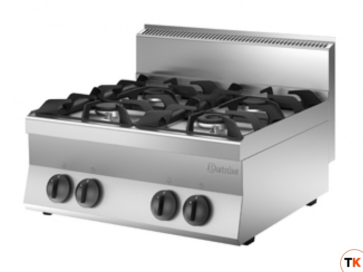 Плита BARTSCHER газовая 4 конфорки 1151033, настольная