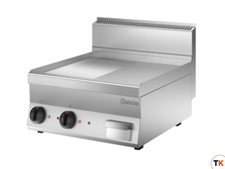 Поверхность BARTSCHER жарочная 115120 электрическая, 1/2 гладкая, 1/2 рифленая