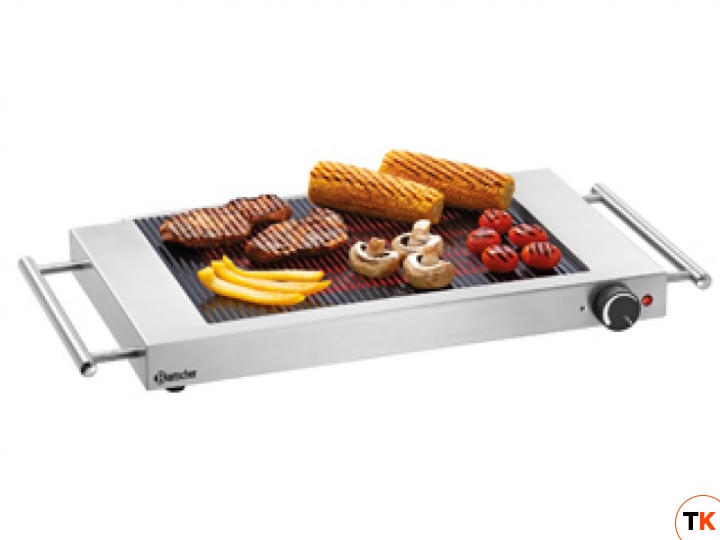 Поверхность BARTSCHER жарочная стеклокерамическая GP1200 рифленая