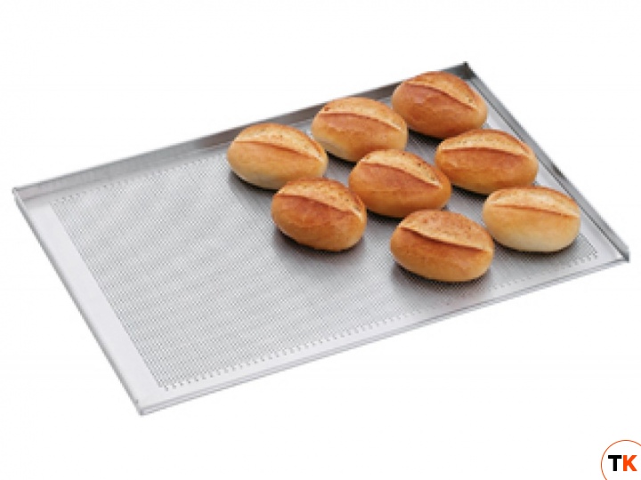 Противень BARTSCHER пекарский 100301 перфорированный, с бортами с 3 сторон, борта - 1,5 мм