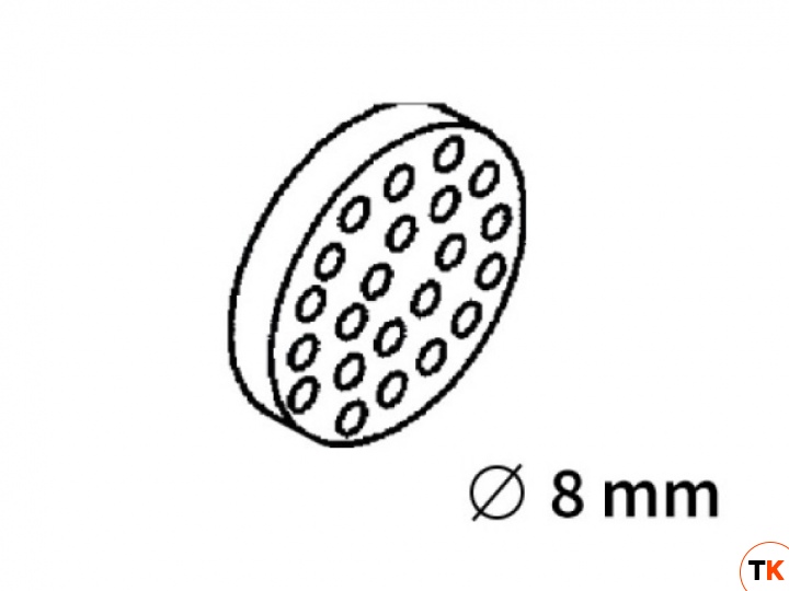 Решётка BARTSCHER с отверстиями 8 мм 12SQO/8