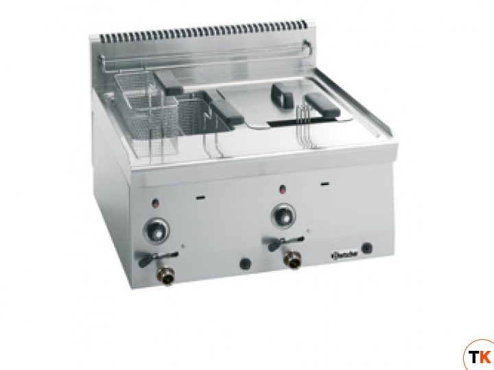 Фритюрница BARTSCHER с 2 ваннами 1315213 газовая настольная