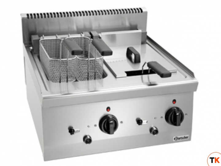 Фритюрница BARTSCHER электрическая 2*8 л 131425 настольная