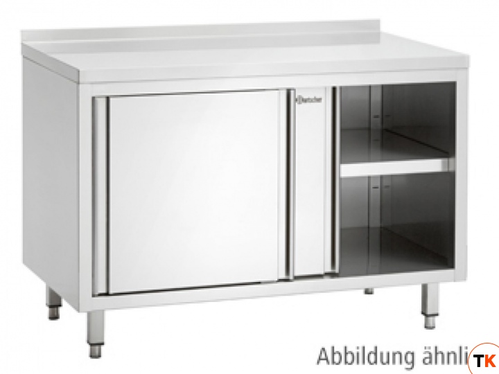 Шкаф BARTSCHER нейтральный 338167, двери-купе, полка, борт