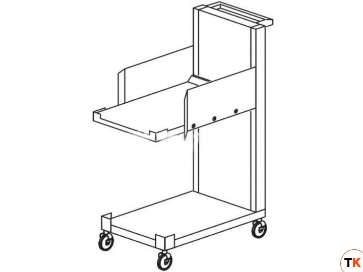 Тележка Dihr сбора подносов PF