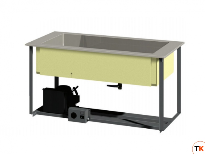 Ванна холодильная DROP IN BLDI-120-C + каркас BLDI-1200S