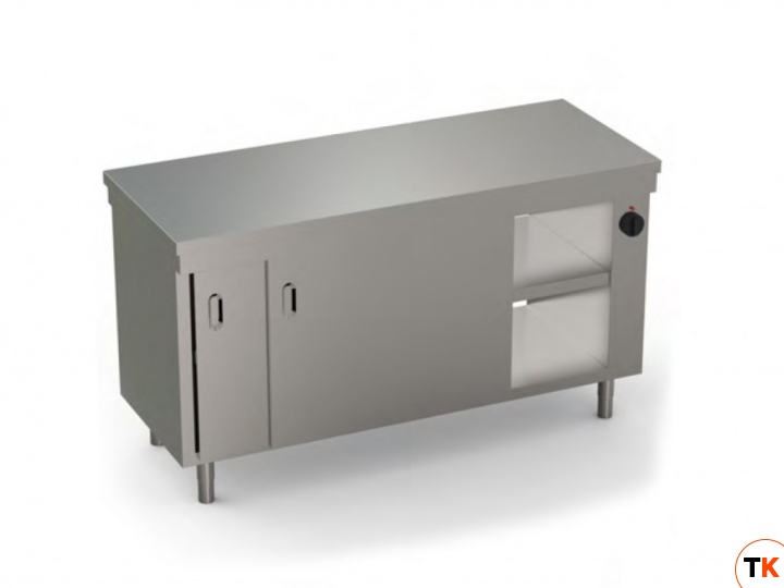 Стол Mareno тепловой EAR717PP сквозной, раздвижные двери