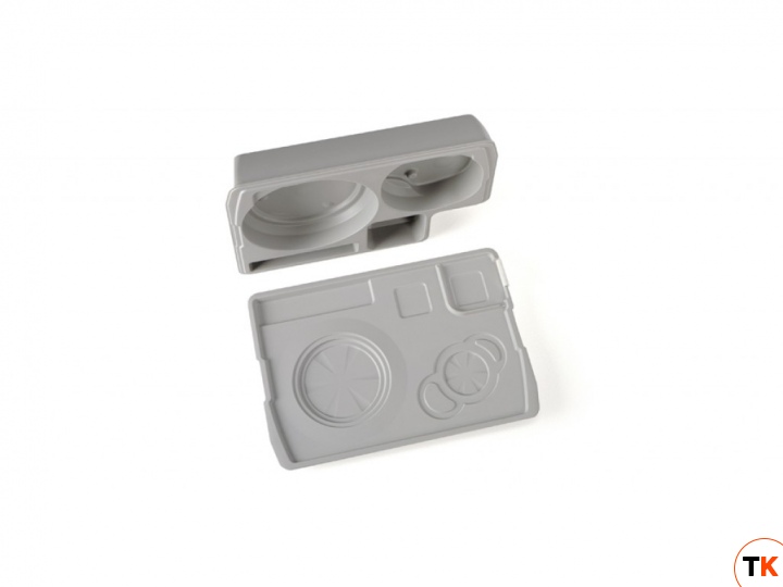 Поднос-термо Rieber с крышкой серый