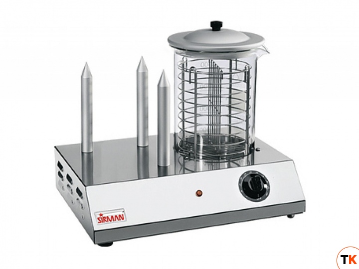 Аппарат SIRMAN для хот-догов Y09 3 паровой