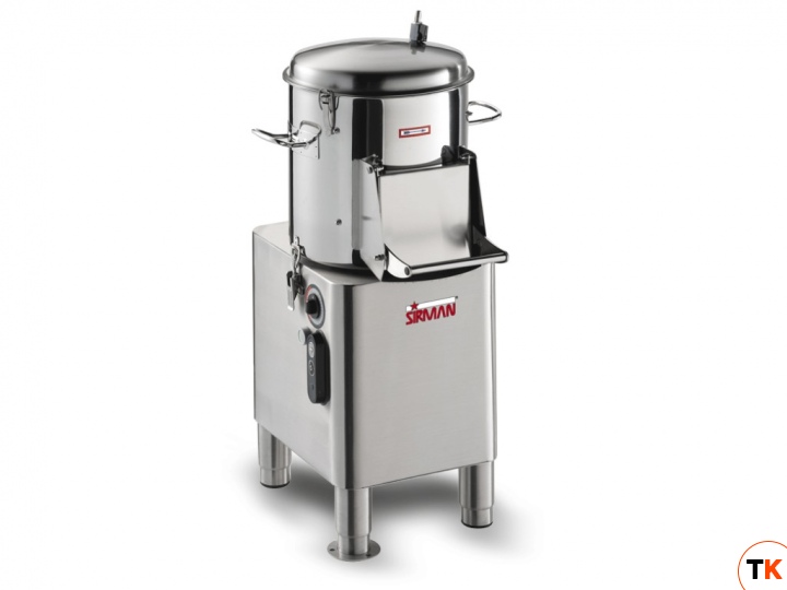 Картофелечистка SIRMAN PPJ10 SC MN + стенд 40300052 + фильтр 40300057