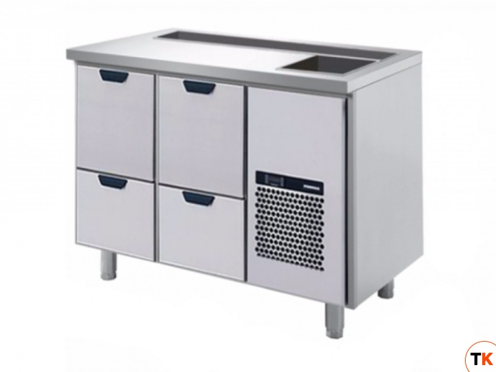 Стол Skycold холодильного с ванной для льда/напитков B2S-2-2-C