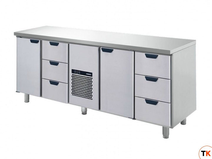 Стол SKYCOLD холодильный GNH-1-3-CHE-1-3, удлинение столешницы назад до 700 мм
