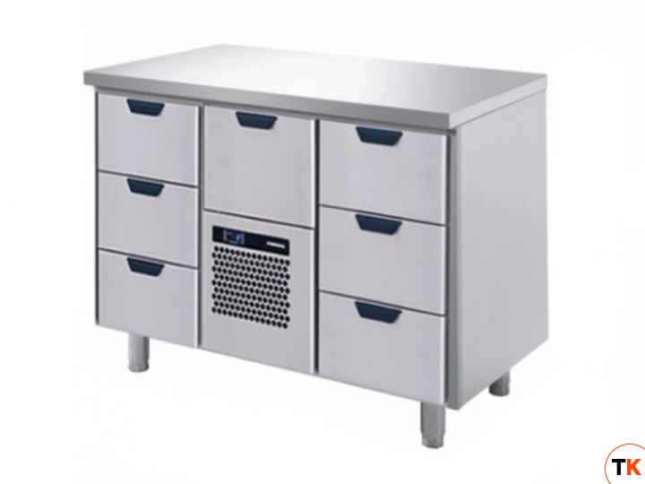 Стол Skycold холодильный GNH-3-CD-3 с бортом, h 850