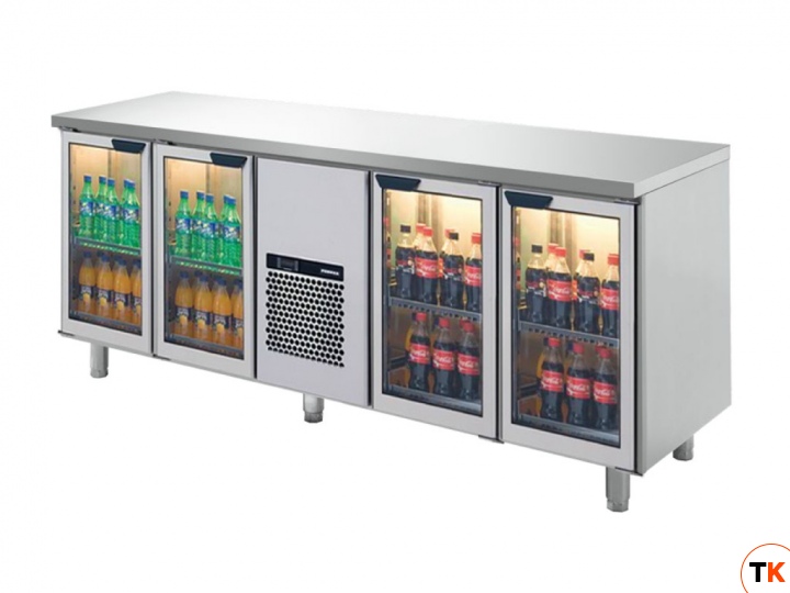 Стол Skycold холодильный барный 55/G4-G4-CD-G4-G4 без столешницы h850