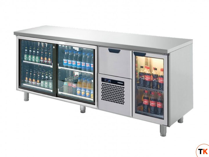 Стол Skycold холодильный барный 55/SG12-CD-G4 б/столешницы, h=850 мм.