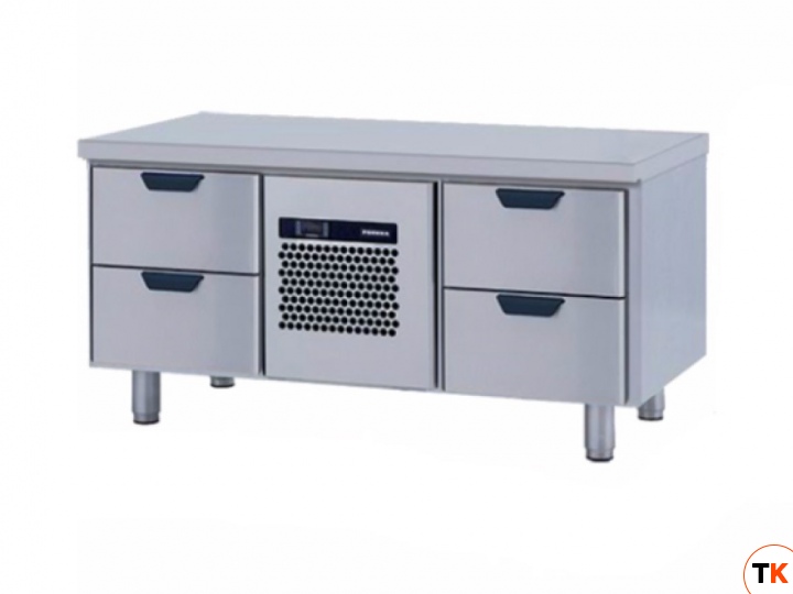 Стол SKYCOLD холодильный низкий GNL-2-СE-2, удлинение столешницы назад до 700 мм