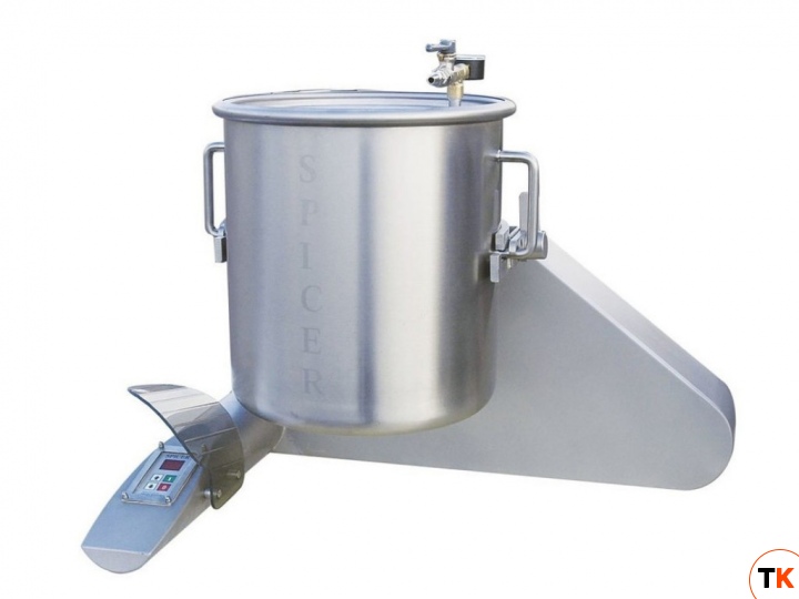 Аппарат Spicer для переработки мяса 28л 28E, 220V, крышка вакуумная