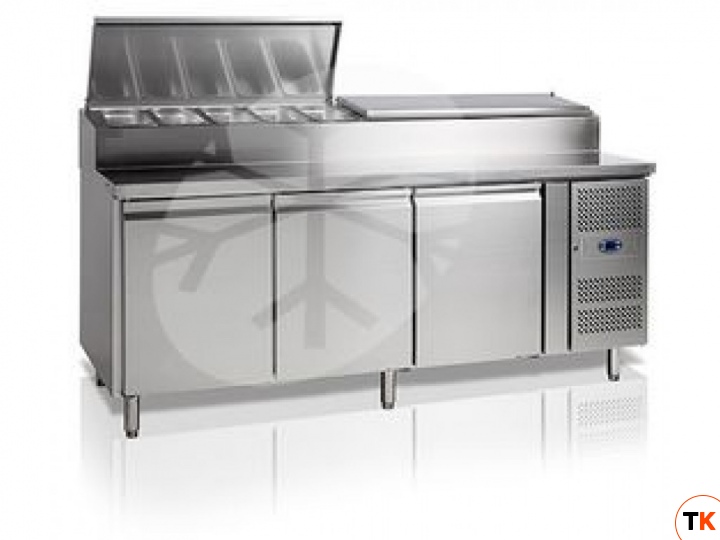 Стол Tefcold для сэндвичей SS8300, выдвижные ящики 1/2 PT, BK, SS8200,SS8300 - 2 шт