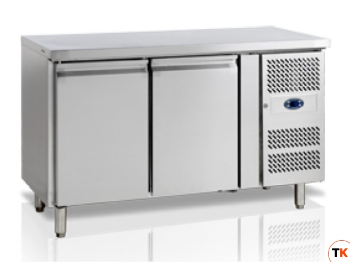 Стол Tefcold холодильный CK7210/-SP. BACK без борта, 1 дверь, комплект ящиков 1/2