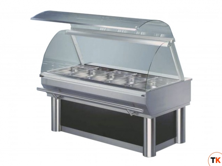 Витрина UBERT нейтральная для самообслуживания на нейтральной базе DHT51SS+DHT 51 EDB+DHT51EDR