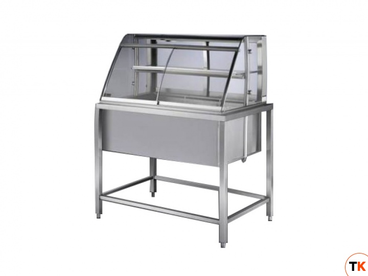 Витрина UBERT холодильная DMLK 31 700 SS Cold прямое стекло