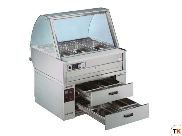 Шкаф UBERT тепловой WS 31 для витрины тепловой DHT 31 SS