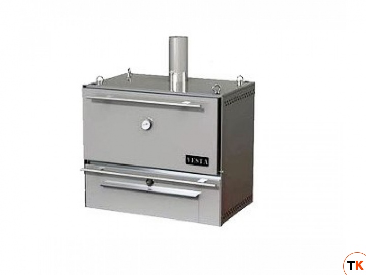 Печь-мангал ВЕСТА VESTA 45, черный металл