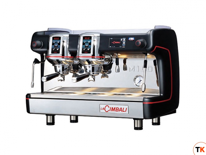 GRUPPO CIMBALI Spa Кофемашина M100, M100 HD DT 2 BLACK (2 гр., Tall cup, Turbosteam)