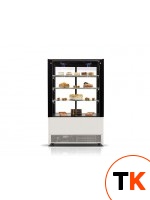 Витрина холодильная ВПВ 0,39-1,85 (Elegia Quad К 1250 Д) (Структ муар9010верх мат9005)