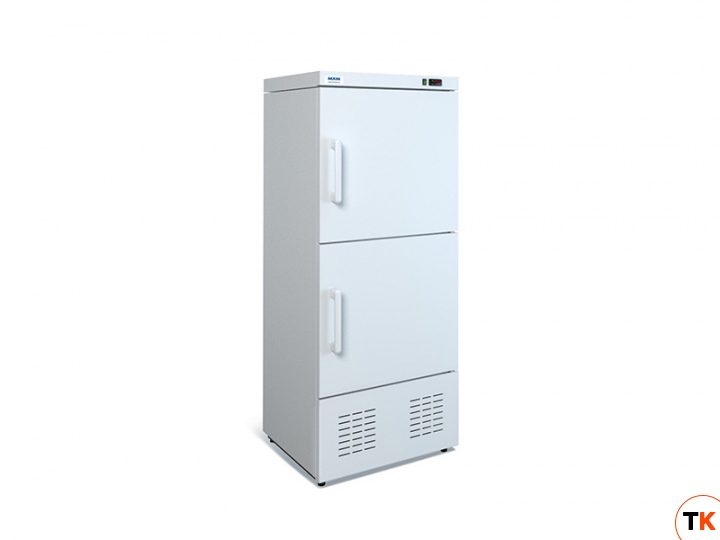 Шкаф холодильный комбинированный ШХК-400М, 2 глух. двери, статика
