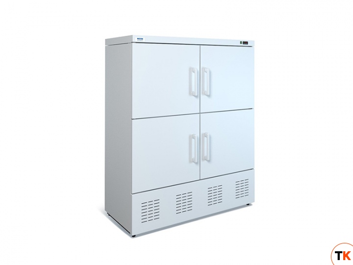 Шкаф холодильный комбинированный ШХК-800, 4 глух. двери, статика