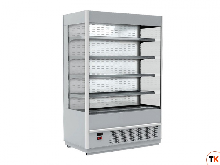 Витрина холодильная FC20-07 VM 1,0-2 (Carboma Cube 1930/710 ВХСп-1,0), RAL 9006, 9003