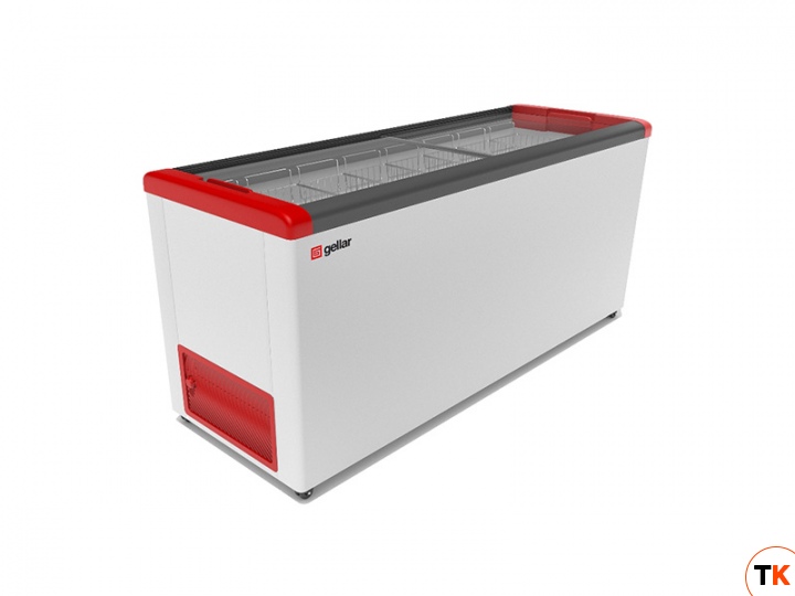 Морозильник горизонтальный GELLAR серия CLASSIC, модель FG 700 С (красный)