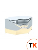 Прилавок КНП (Gamma-2 КНП IC 90) (EQTA, RAL 1013)