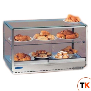 ВИТРИНА ТЕПЛОВАЯ LINUS 1042 DRY НЕРЖ. - Tecfrigo - 127394