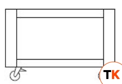 ПОДСТАВКА Д/ШКАФА SOTTORIVA MODUL 2 BAS2-H74 - Sottoriva - 126530