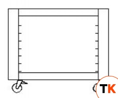 ПОДСТАВКА Д/ШКАФА SOTTORIVA MODUL 2 BAS2-HR74 - Sottoriva - 126532