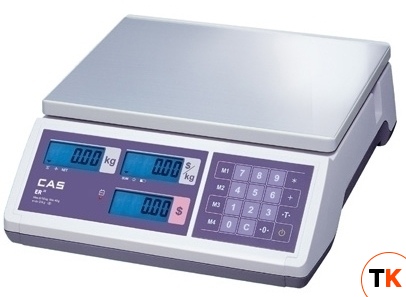 ВЕСЫ ЭЛ.ТОРГОВЫЕ CAS ER JR-6CB - CAS - 117073