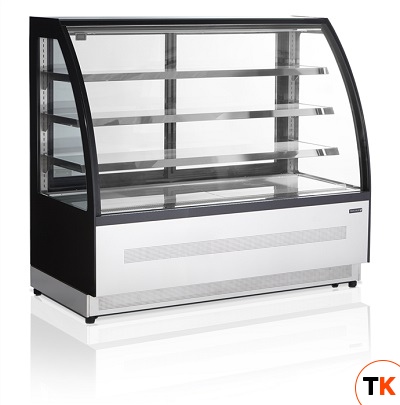ВИТРИНА ХОЛОДИЛЬНАЯ TEFCOLD LPD1500C ЧЕРНАЯ - Tefcold - 192388