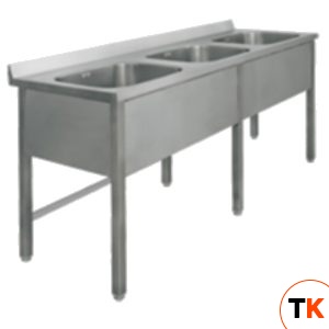 ВАННА МОЕЧНАЯ ТРОЙНАЯ ВМ-45/456 - Техно-ТТ - 105694