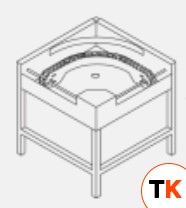 СТОЛ КОНВЕЙЕРНЫЙ DIHR LC 97/2 - Dihr - 141029