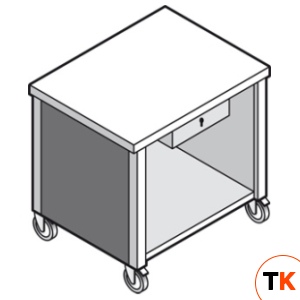 ПРИЛАВОК ДЛЯ КАССЫ EMAINOX ЦЕНТР CC8 - Emainox - 111851