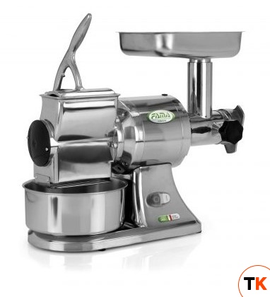 МЯСОРУБКА+ИЗМЕЛЬЧИТ.СЫРА FAMA TG 12 FTG127E 1Ф - Fama - 143342