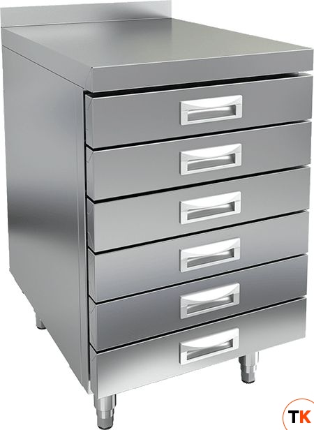 МОДУЛЬ К СТОЛУ ДЛЯ ПИЦЦЫ HICOLD PZ 6 R - Hicold - 159234