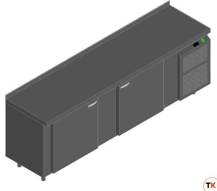 СТОЛ C ОХЛ.ШКАФОМ HICOLD BR-11/SNK L - Hicold - 205206